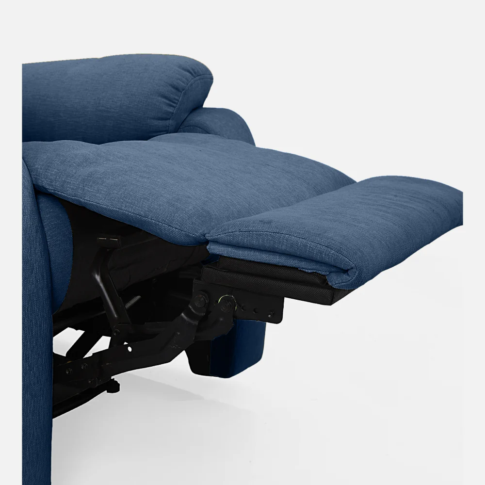 Avalon Blue Fabric Recliner - Image 10