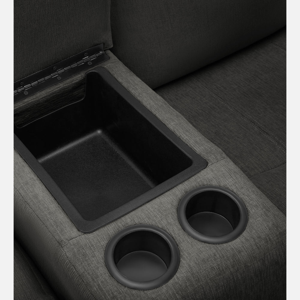 Avalon E Twin Motorized Graphite Grey Recliner - Image 11