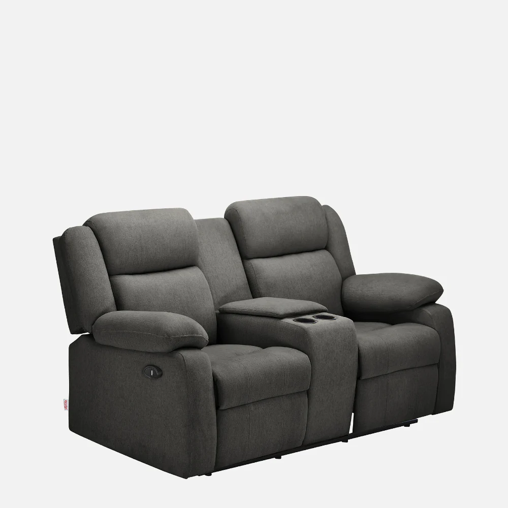 Avalon E Twin Motorized Graphite Grey Recliner - Image 3