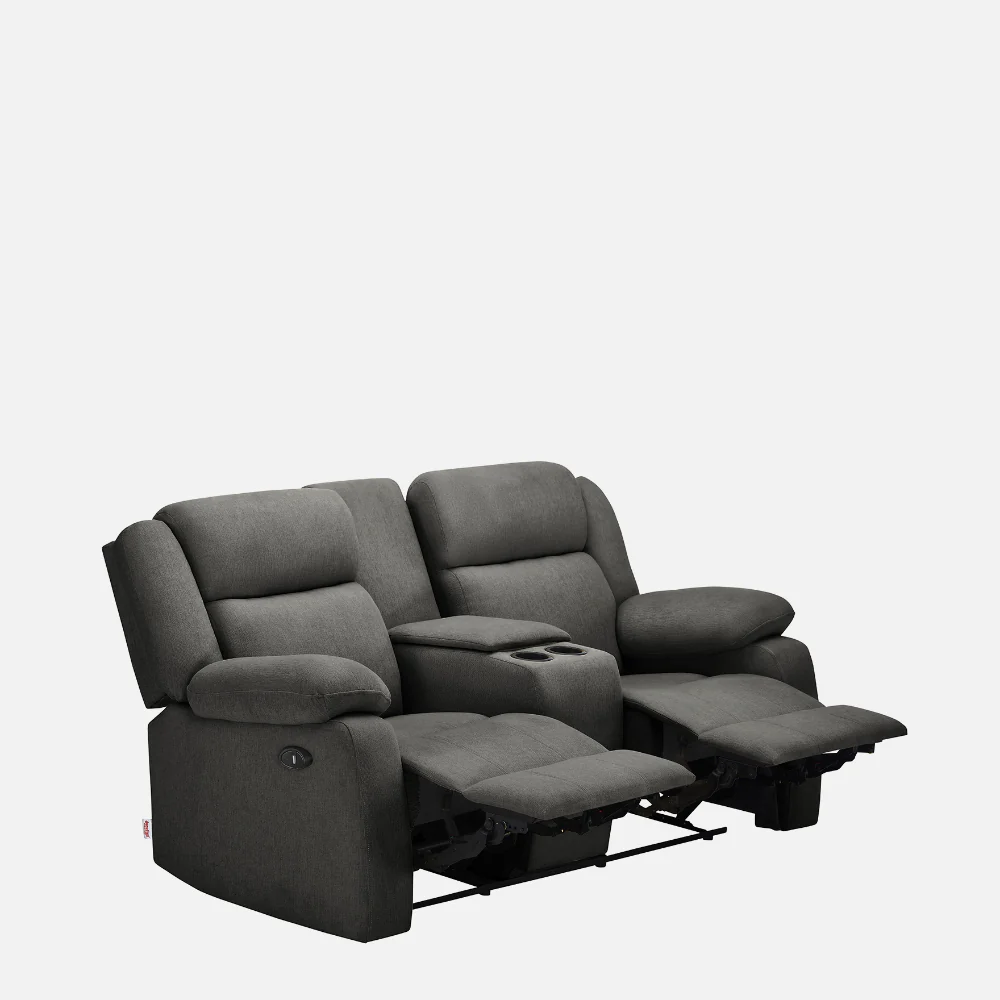 Avalon E Twin Motorized Graphite Grey Recliner - Image 7