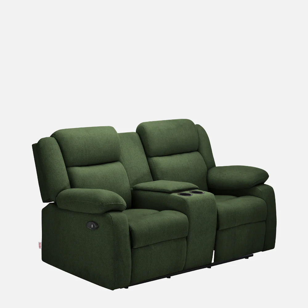 Avalon E Twin Motorized Sap Green Recliner - Image 3