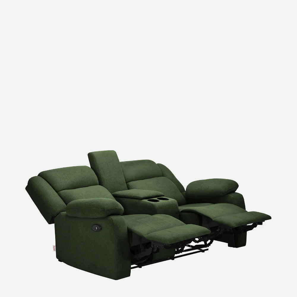 Avalon E Twin Motorized Sap Green Recliner - Image 7