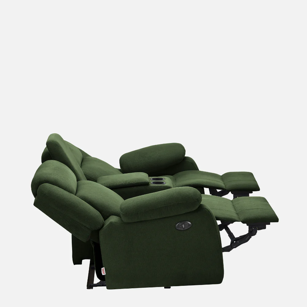 Avalon E Twin Motorized Sap Green Recliner - Image 8