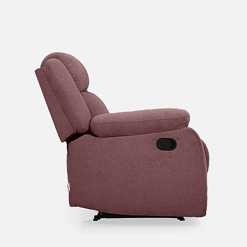 Avalon Pink Fabric Recliner - Image 11