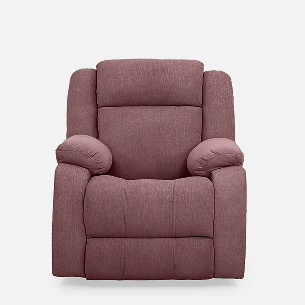 Avalon Pink Fabric Recliner - Image 3