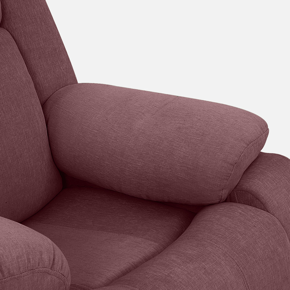 Avalon Pink Fabric Recliner - Image 9