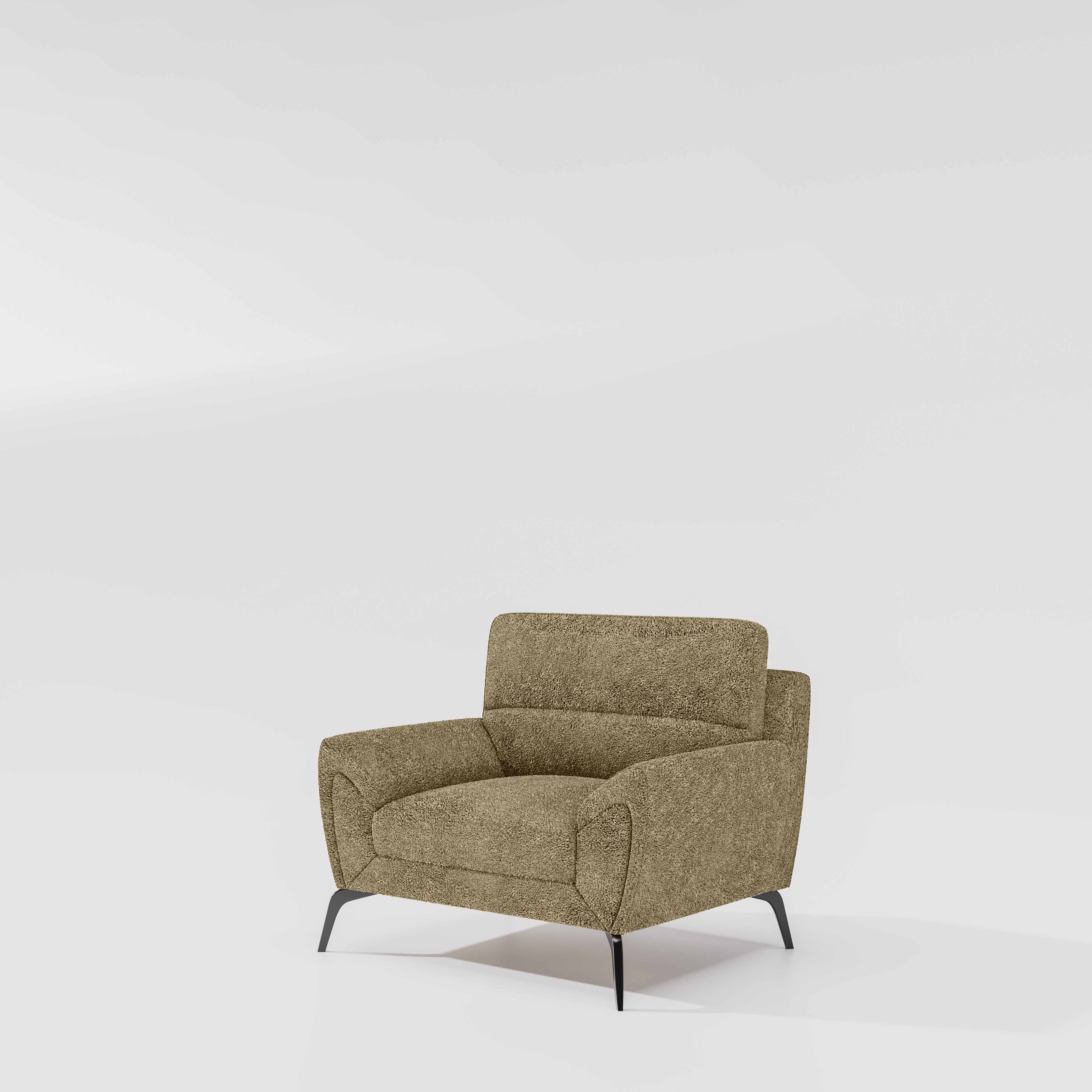 Octave 1 Seater Seater-Boucle Fabric - Irish cream - Image 4