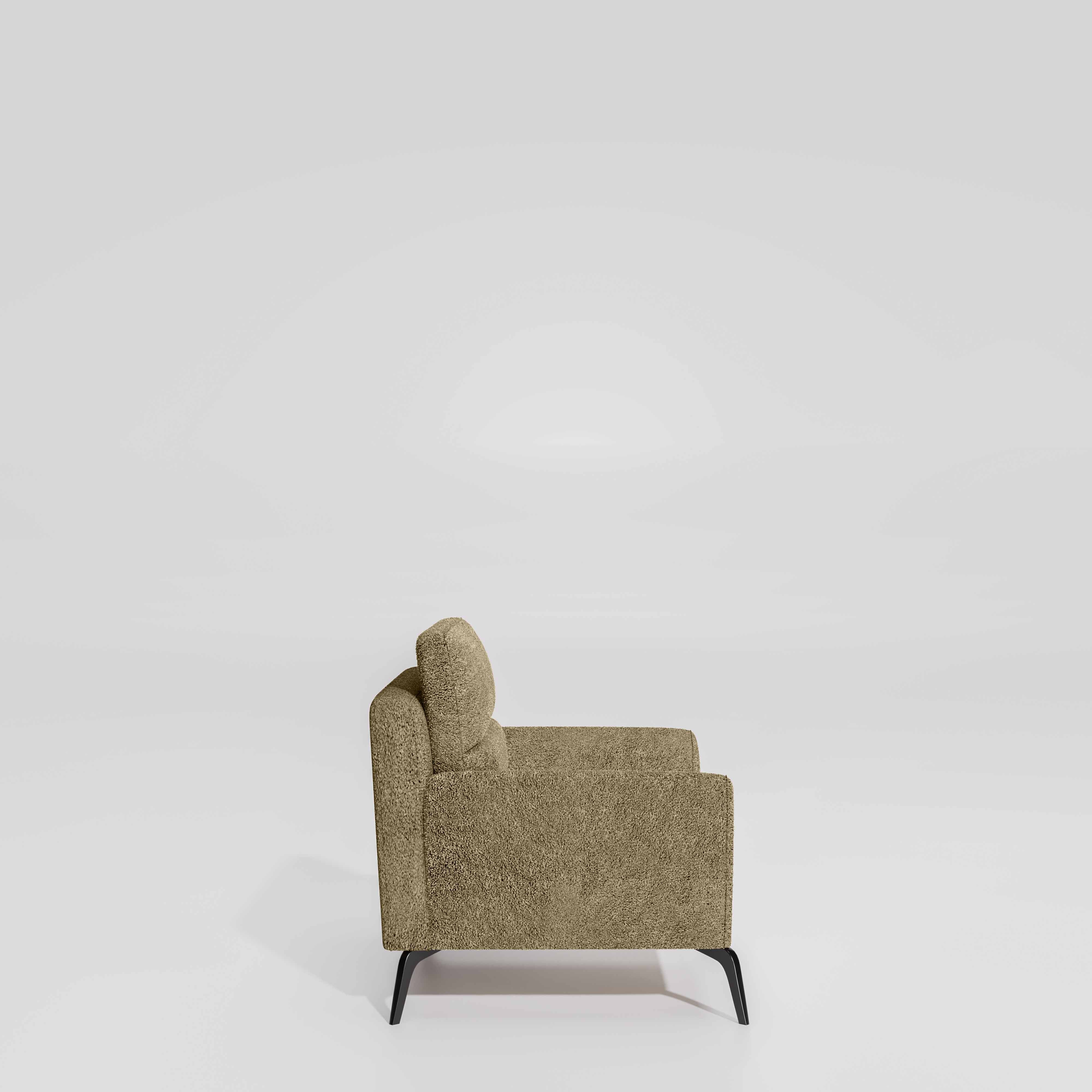 Octave 1 Seater Seater-Boucle Fabric - Irish cream - Image 5