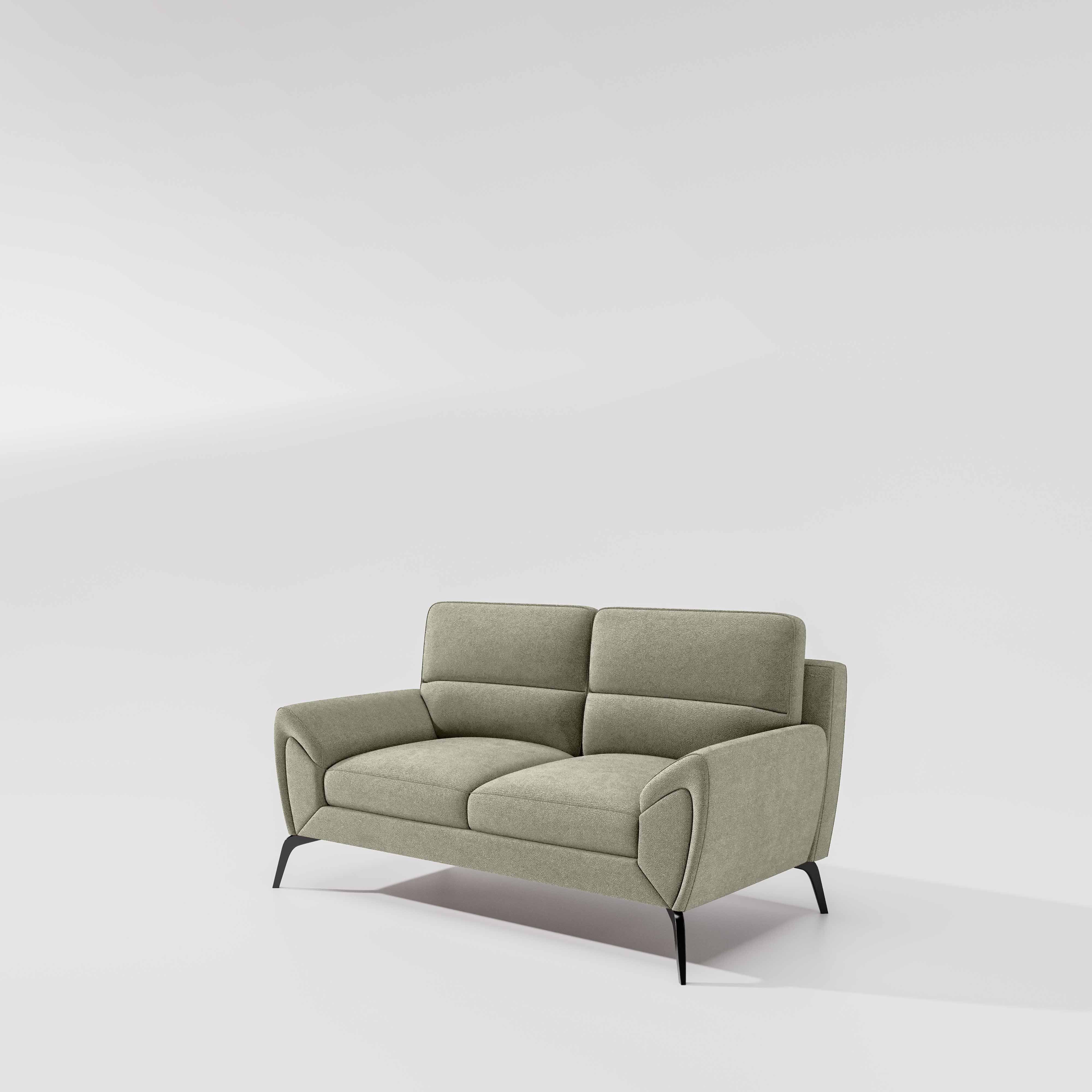 Octave 2 Seater Water & Stain Repellent Fabric - Pistachio shell - Image 4