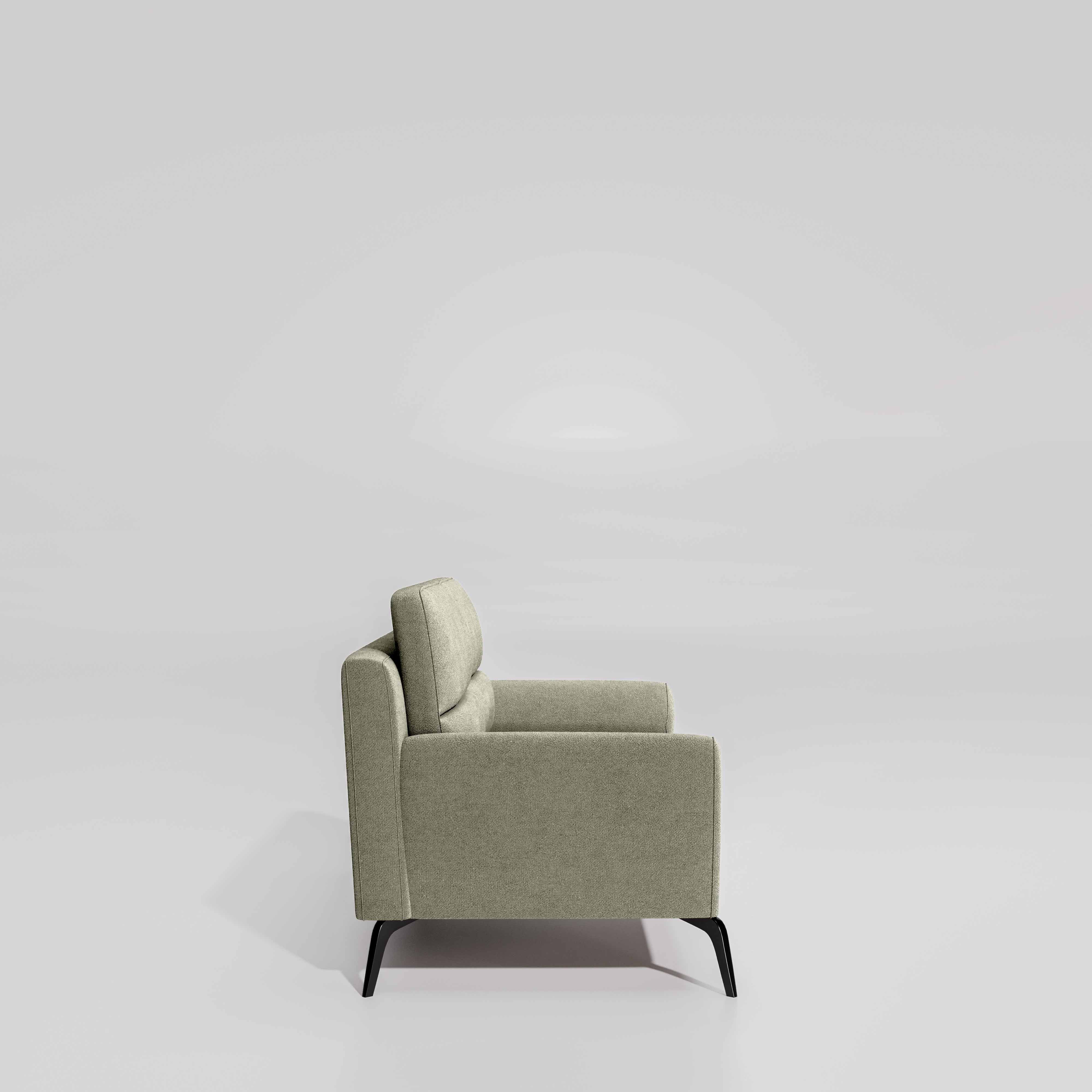 Octave 2 Seater Water & Stain Repellent Fabric - Pistachio shell - Image 5