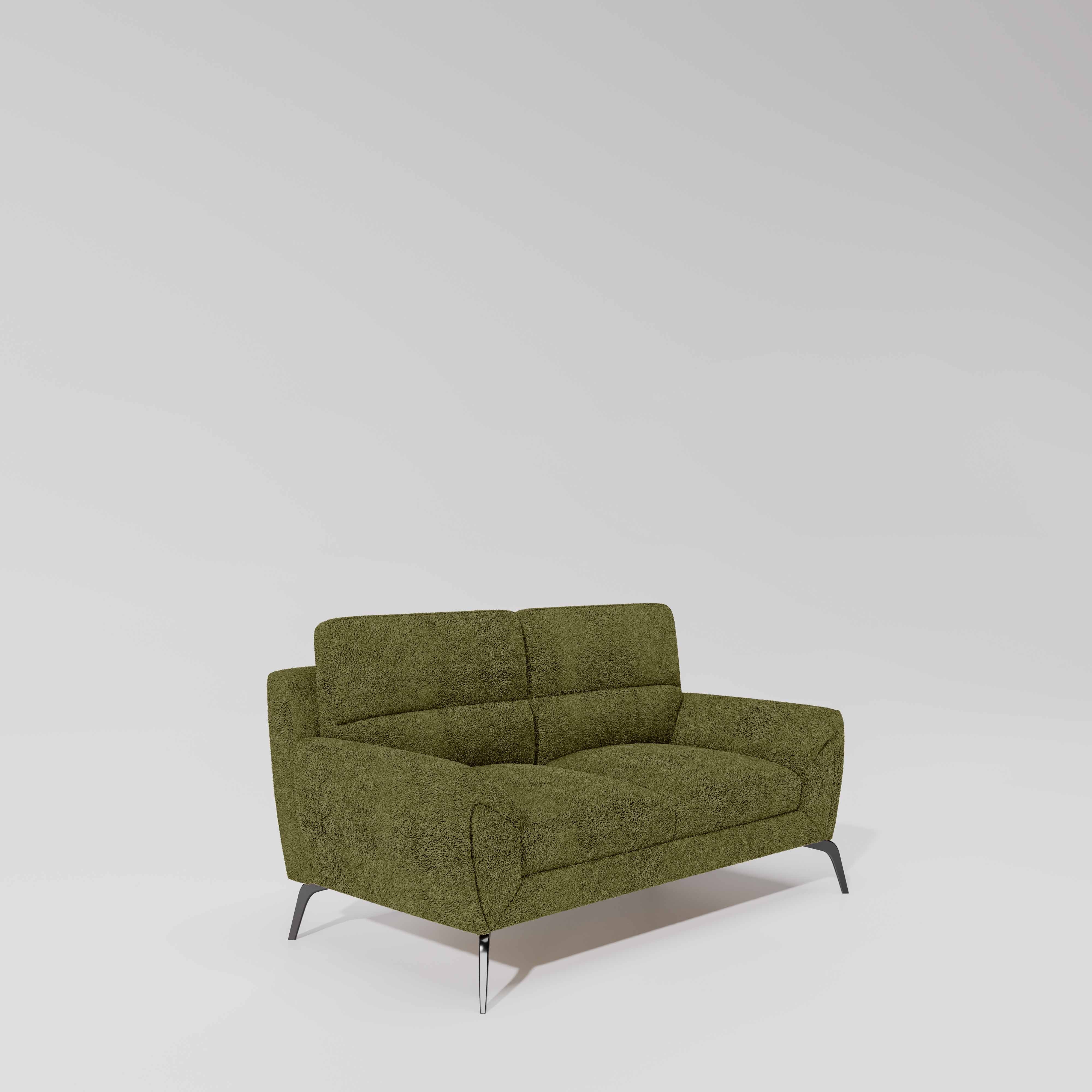 Octave 2 Seater Boucle Fabric - Dried herb - Image 3