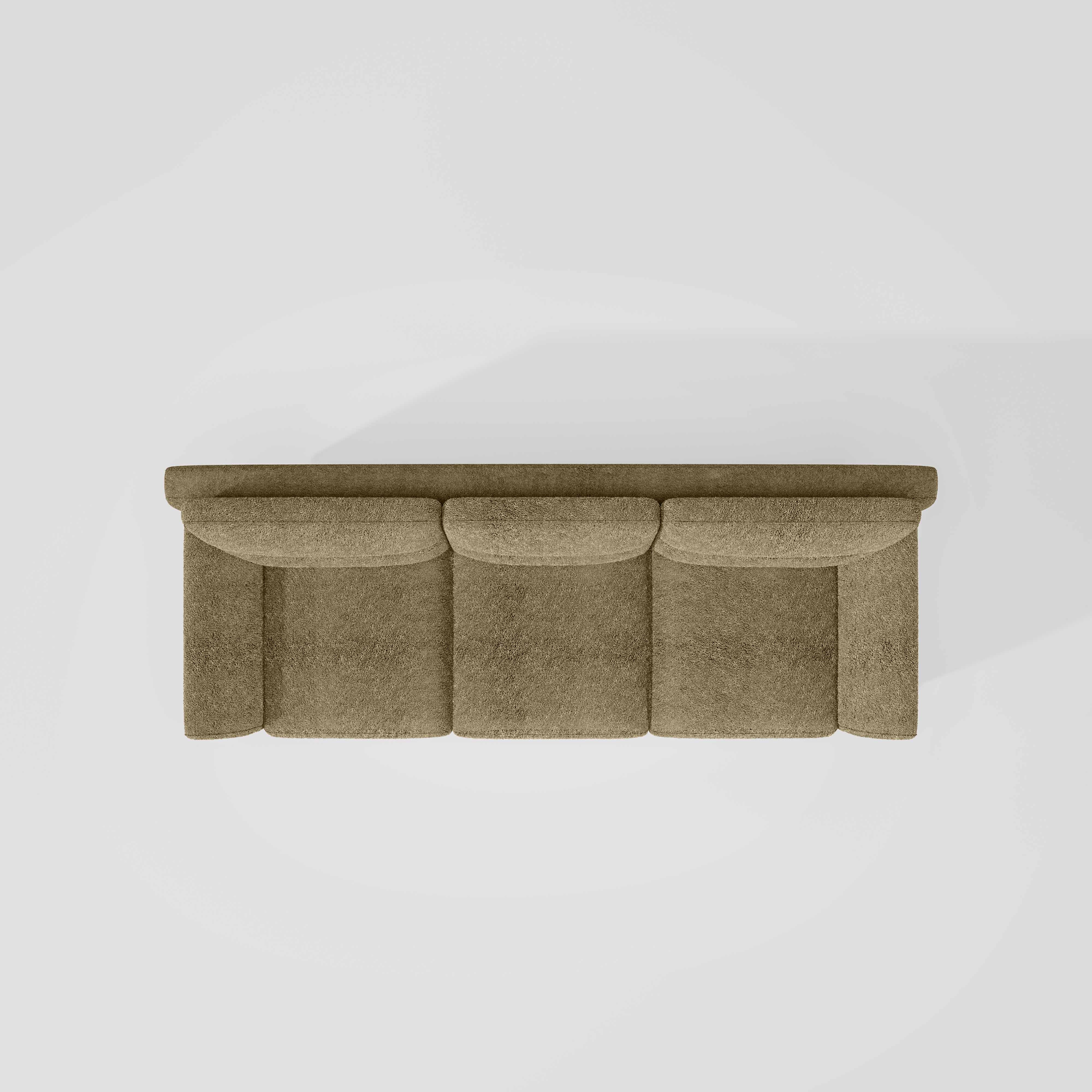 Octave 3 Seater Boucle Fabric - Irish cream - Image 6