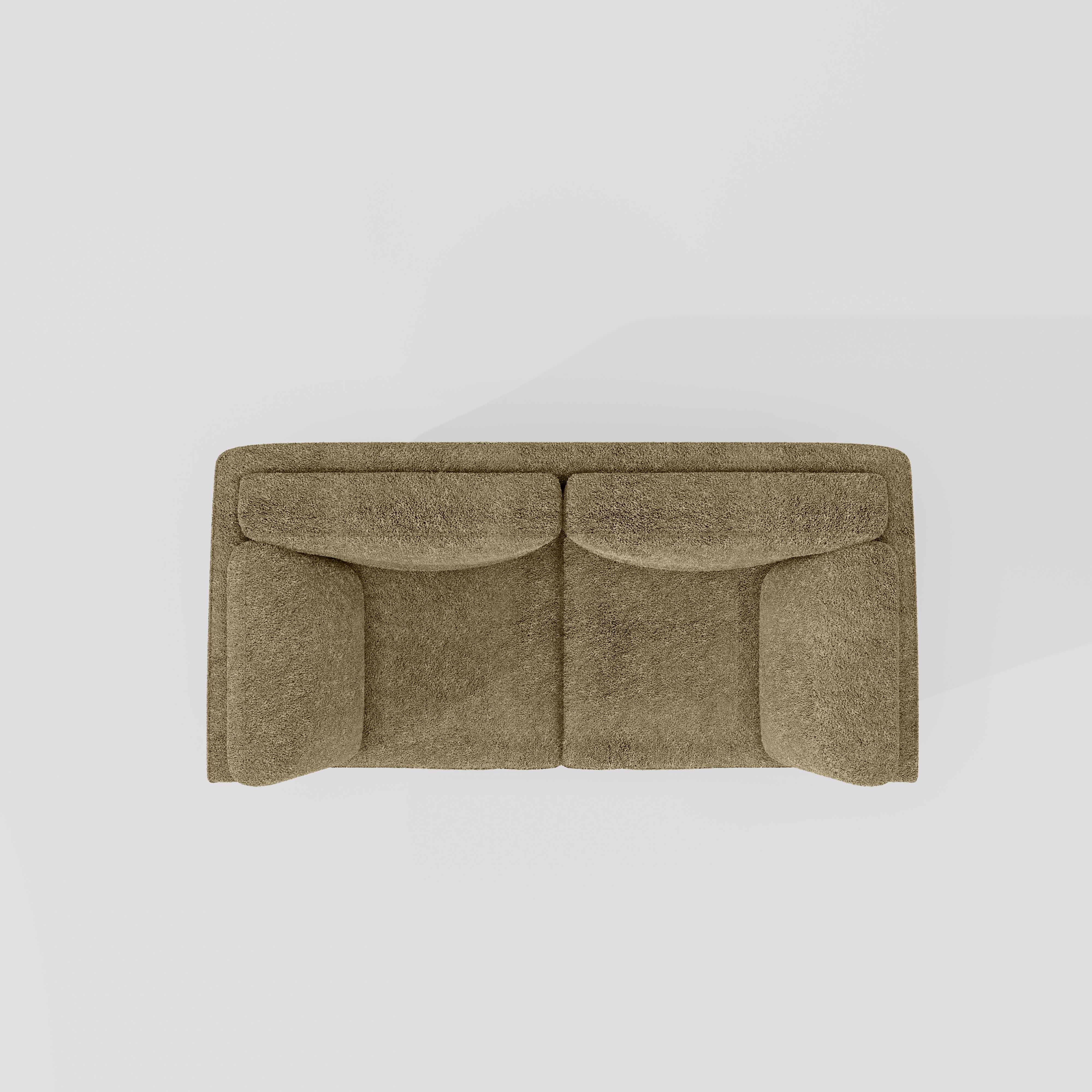 Symphony 2 Seater Boucle Fabric - Irish Cream - Image 6