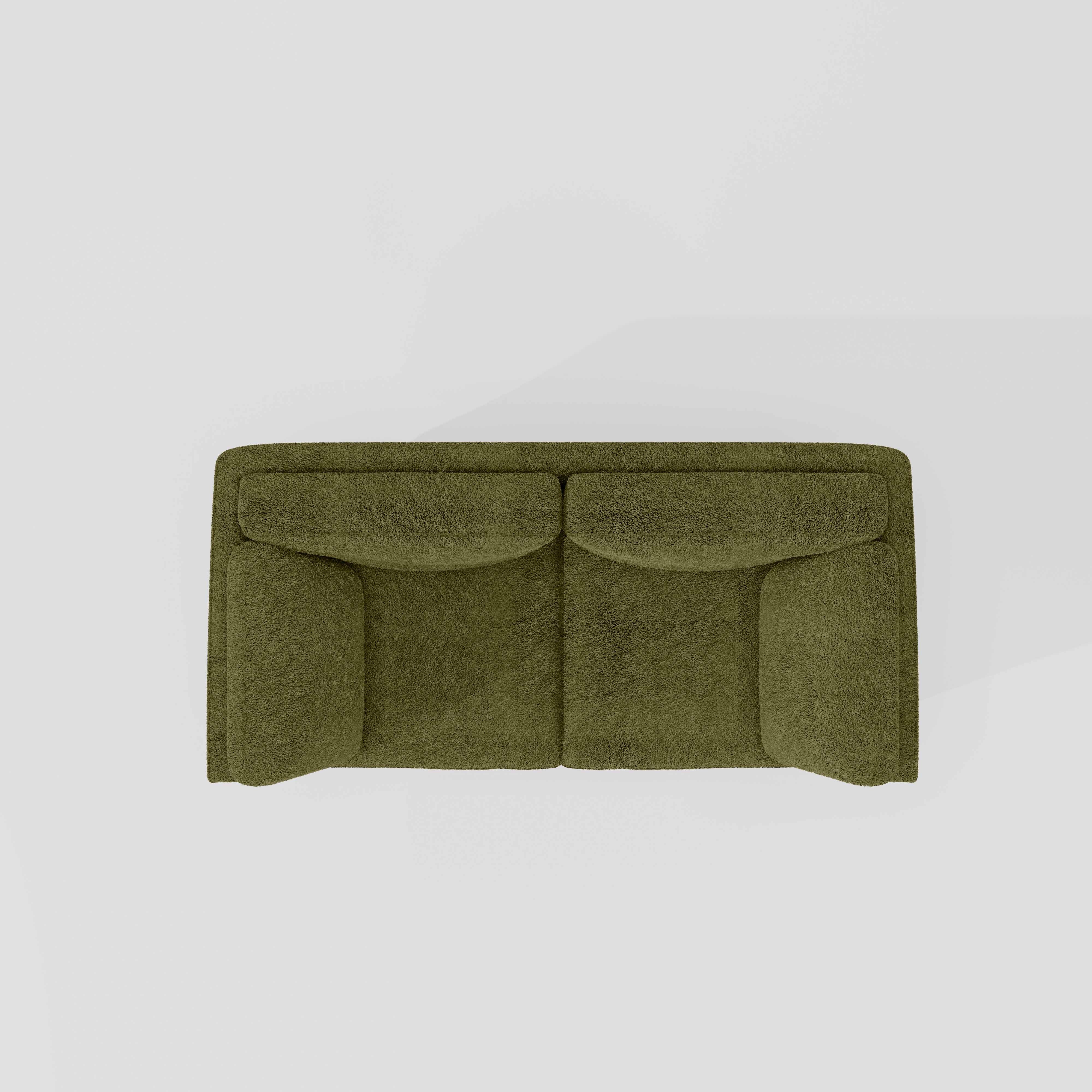 Symphony 2 Seater Boucle Fabric - Dried herb - Image 5