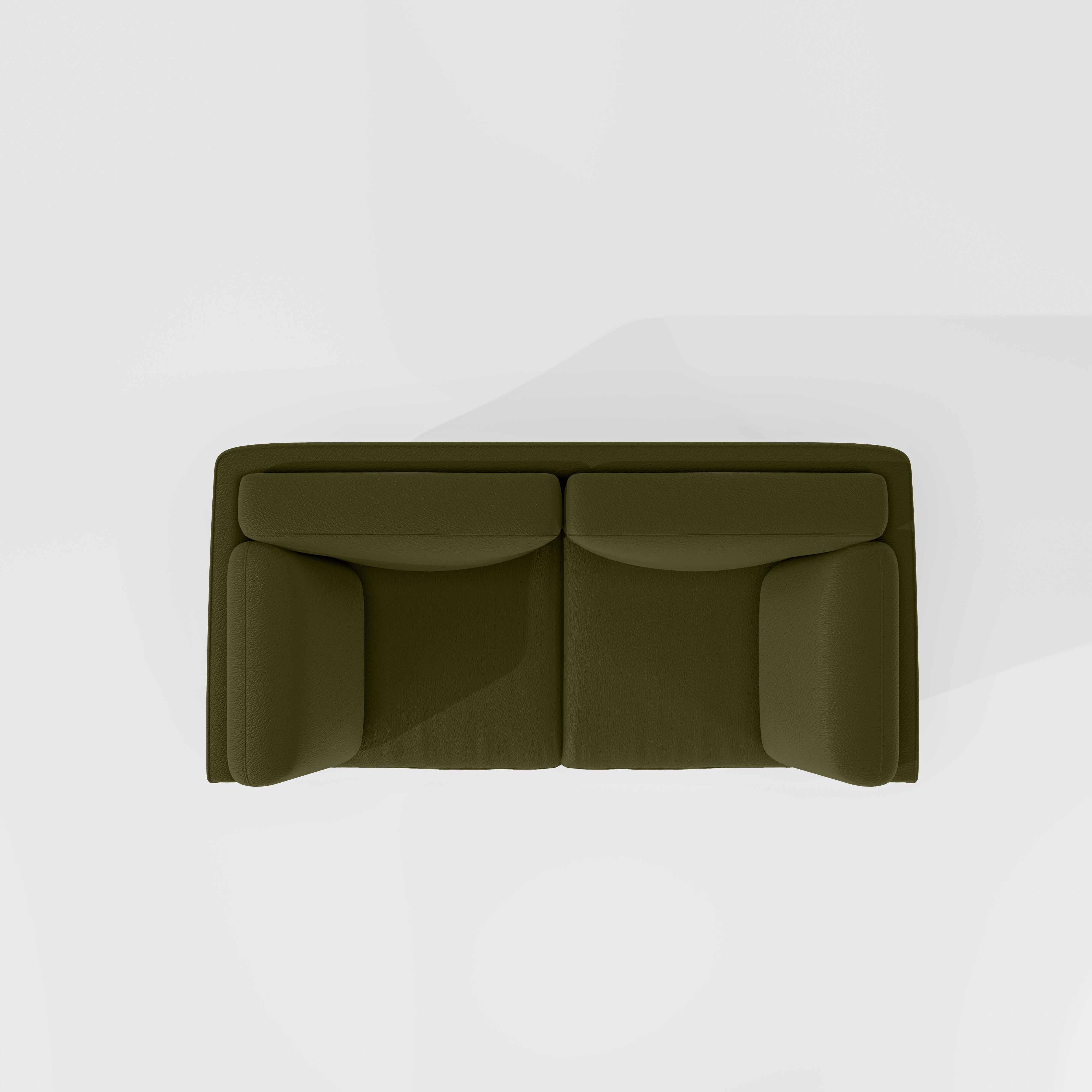 Symphony 2 Seater Suede fabric - Avocado - Image 5