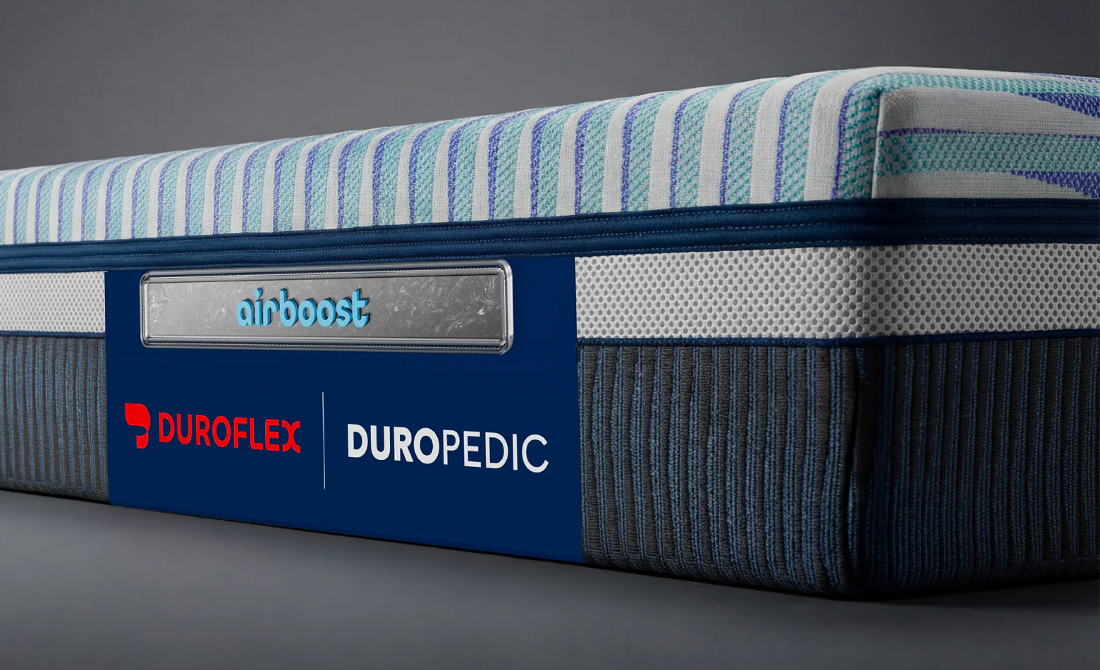 Duropedic Airboost 6.8 Arctic Ice Mattress | 1 lakh+ Airknit fibres with latex and adjustable firmness | 100 nights trial - Image 10