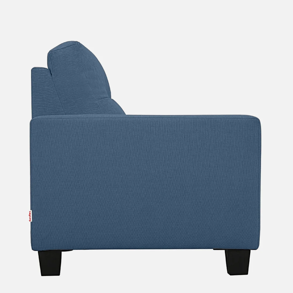 ease blue fabric 2 seater sofa - Image 5