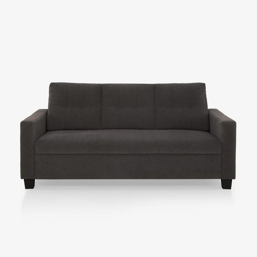 Ease Grey Fabric 3 Seater Sofa - Image 2