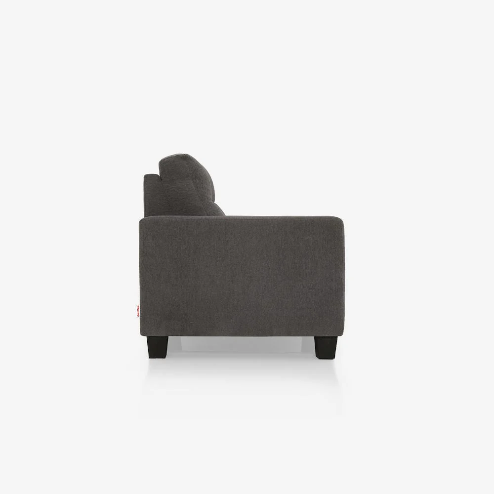Ease Grey Fabric 3 Seater Sofa - Image 9