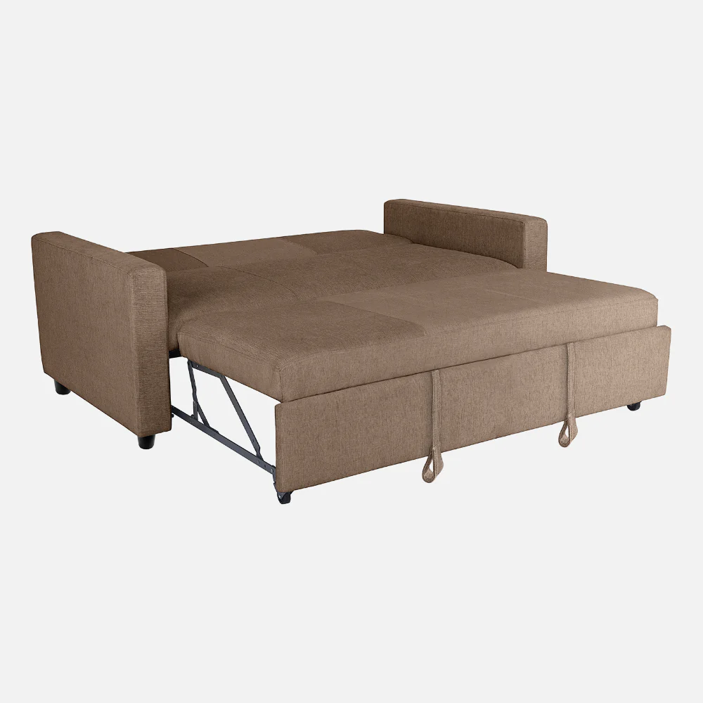 Ease Plaster Brown Fabric Sofa cum Bed - Image 13