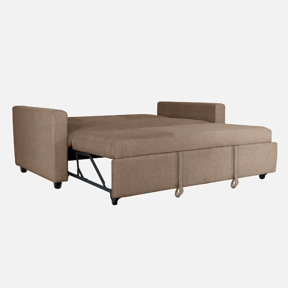 Ease Plaster Brown Fabric Sofa cum Bed - Image 14
