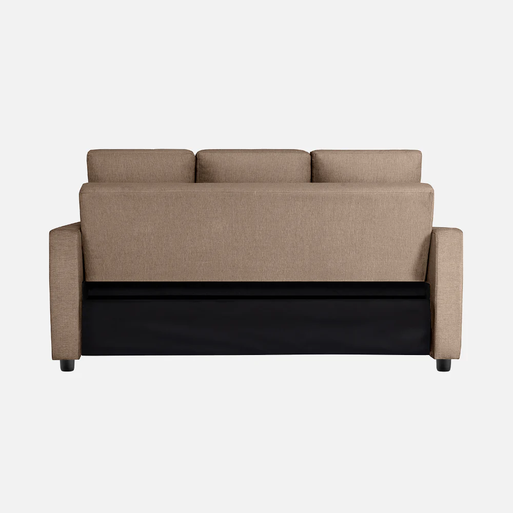 Ease Plaster Brown Fabric Sofa cum Bed - Image 15