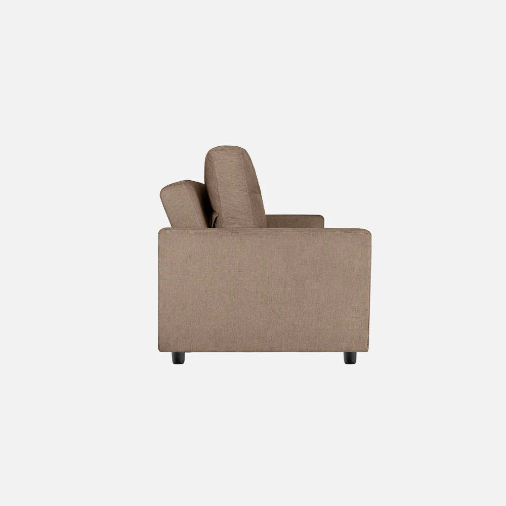 Ease Plaster Brown Fabric Sofa cum Bed - Image 8