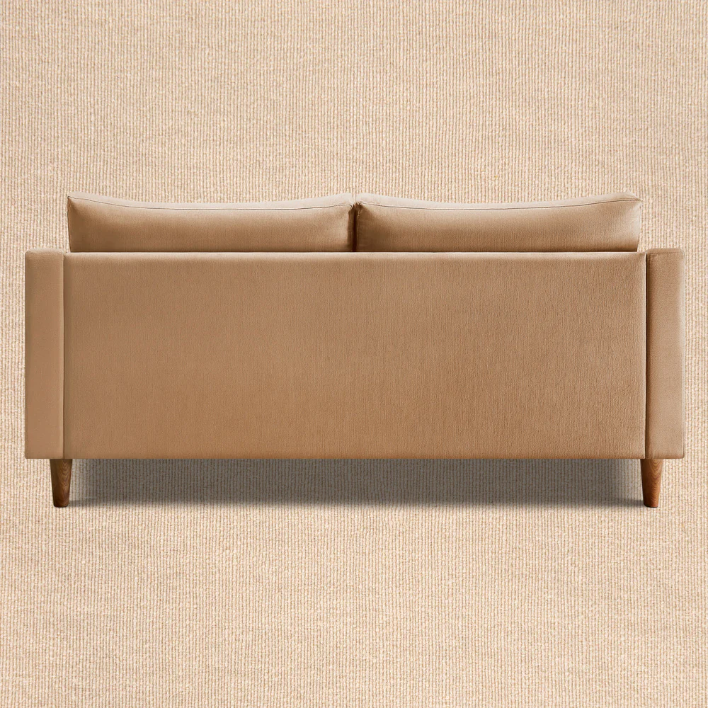 Ease Plus Beige Fabric 3 seater sofa - Image 7