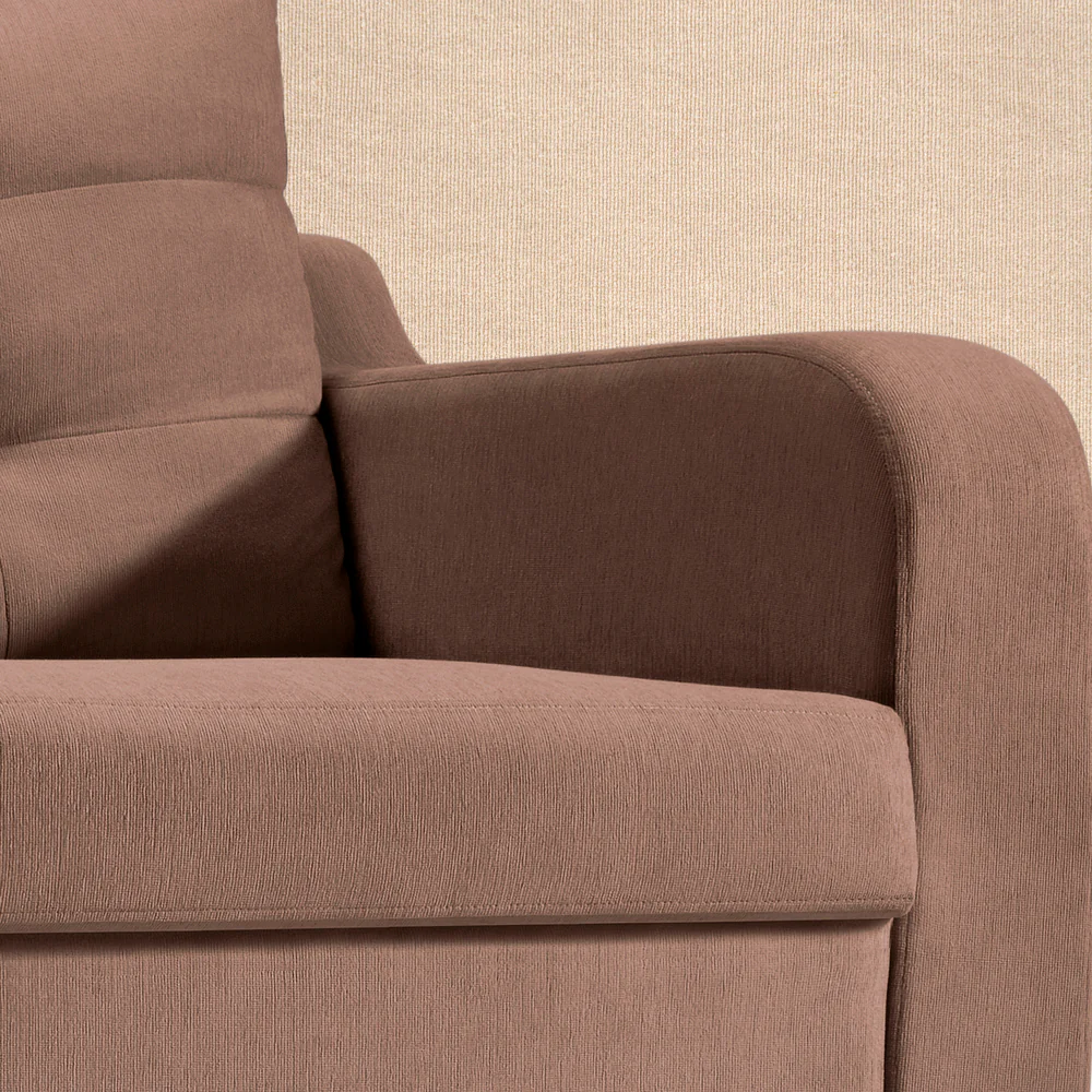 Ease Plus Brown Fabric 2 seater sofa - Image 8