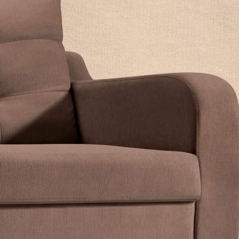 Ease Plus Brown Fabric 3 seater sofa - Image 8