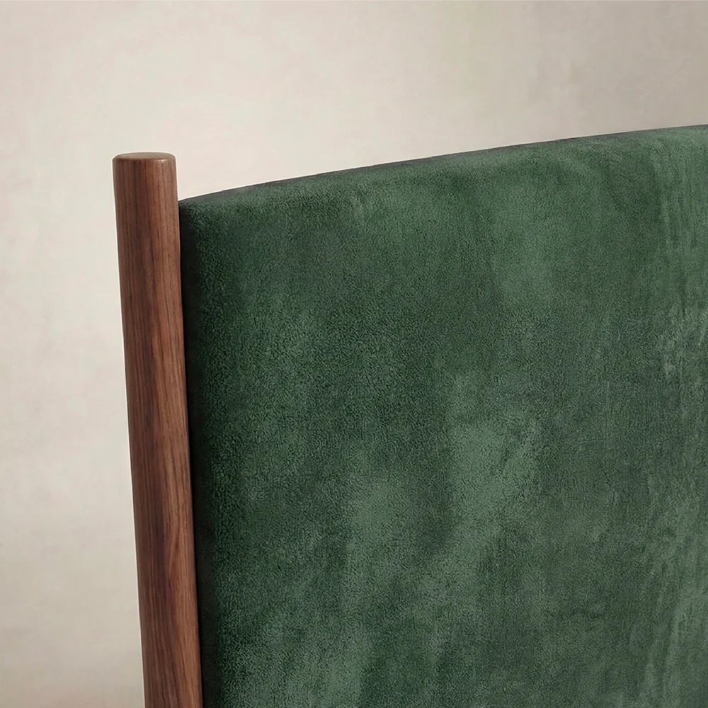 Orra Upholstered Bed - Smoked Pine Green - Image 5