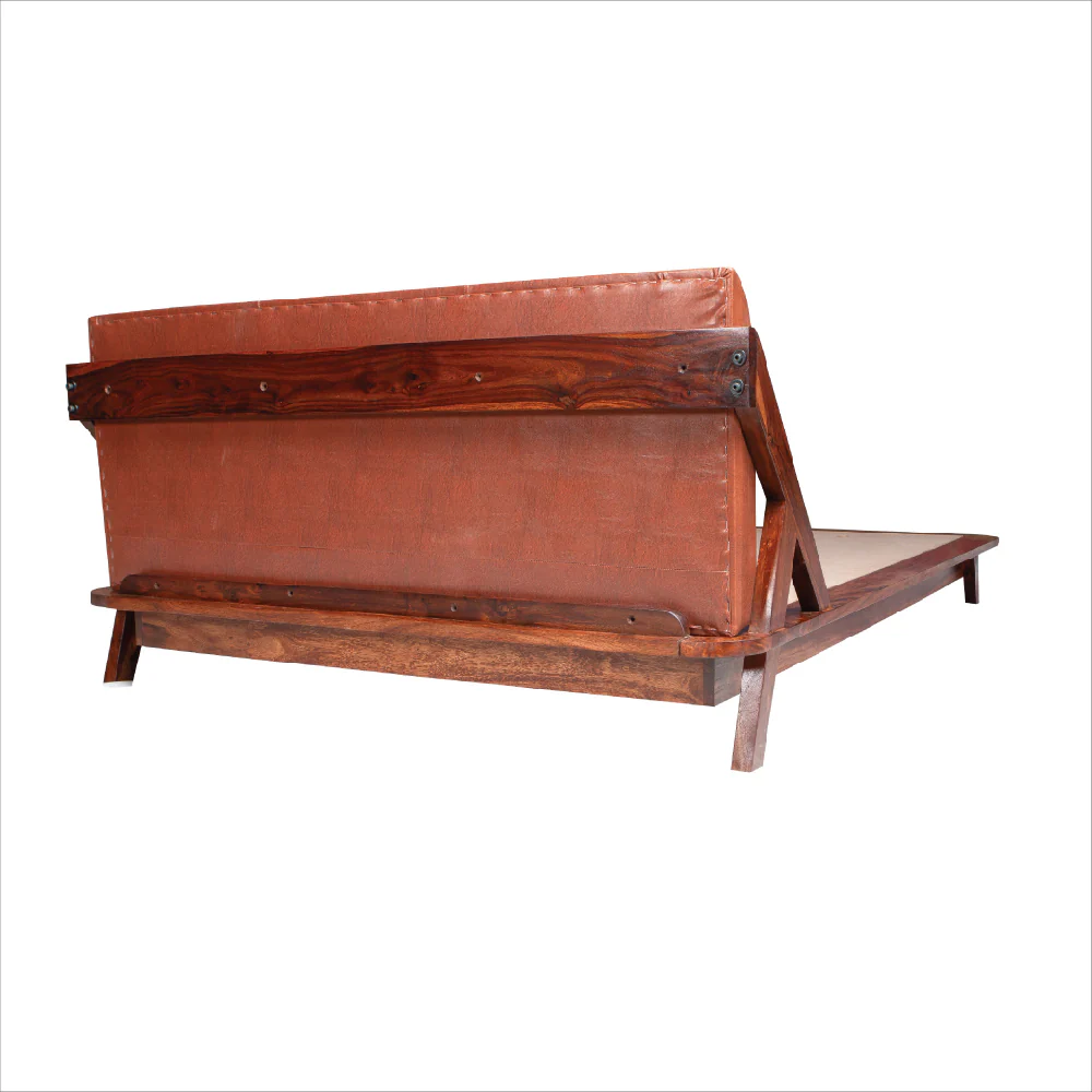 Plush sheesham wood bed - Image 6