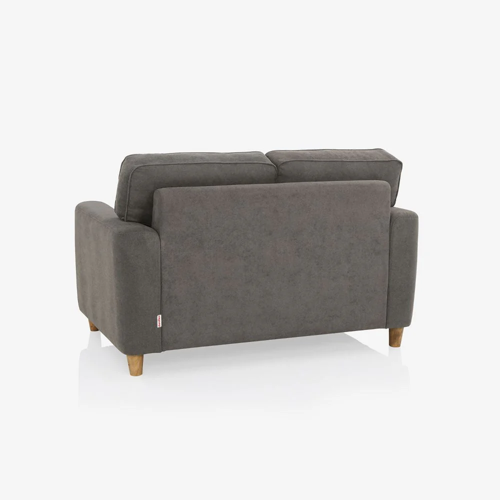 Utopia Grey Fabric 2 Seater Sofa - Image 10