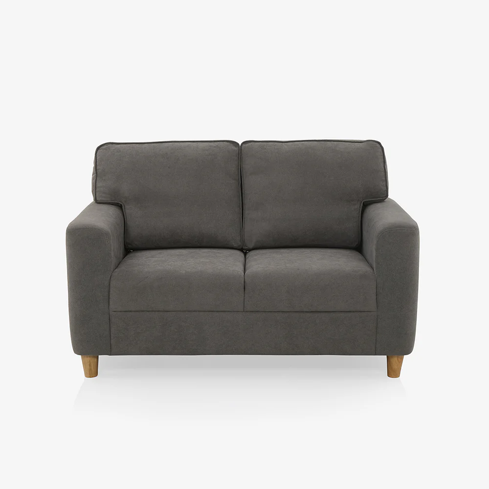 Utopia Grey Fabric 2 Seater Sofa - Image 2