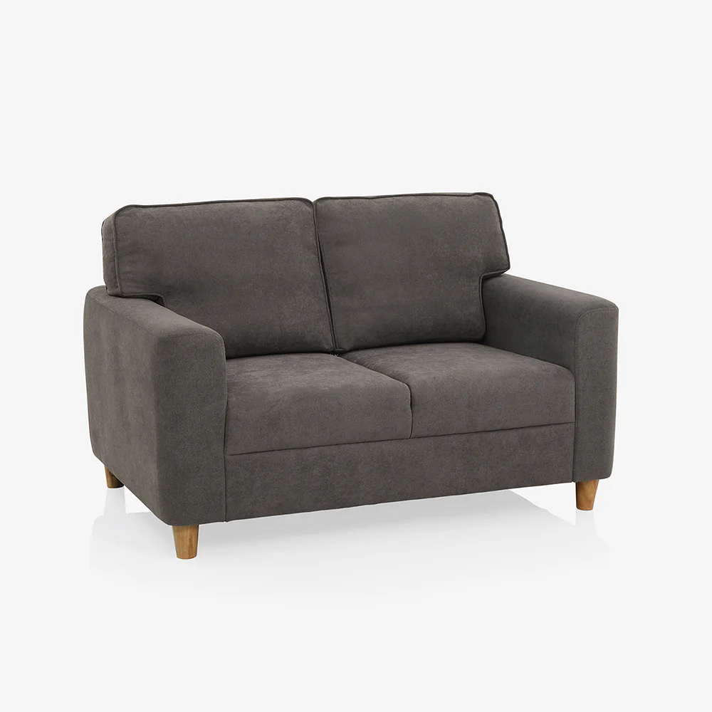 Utopia Grey Fabric 2 Seater Sofa - Image 3