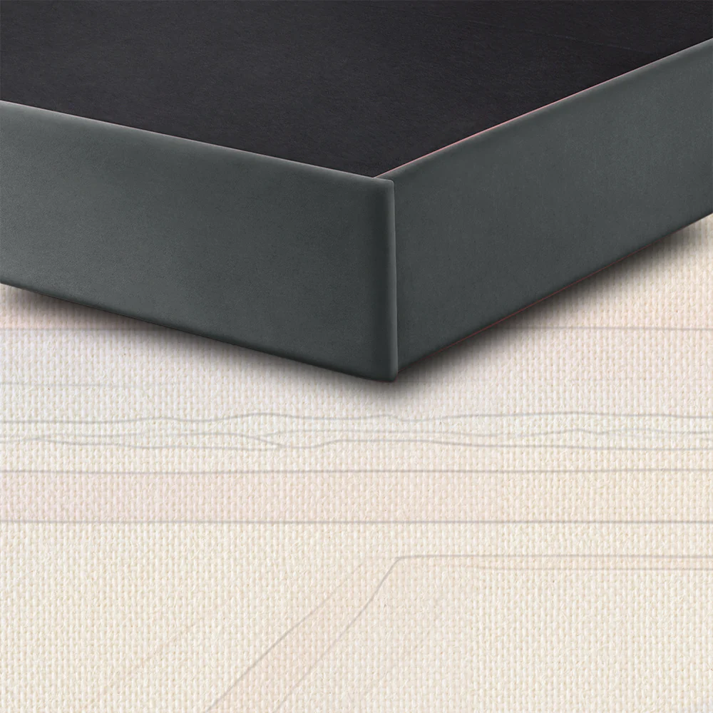 Wave Plus Adjustable Bed + Celeste Upholstered Bed (Grey)+ Quboid Mattress 8" - Image 8