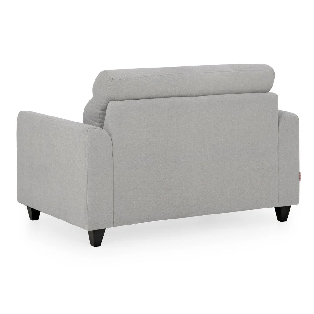 Zivo Plus Cloudy Gray Fabric 2 Seater Sofa - Image 10