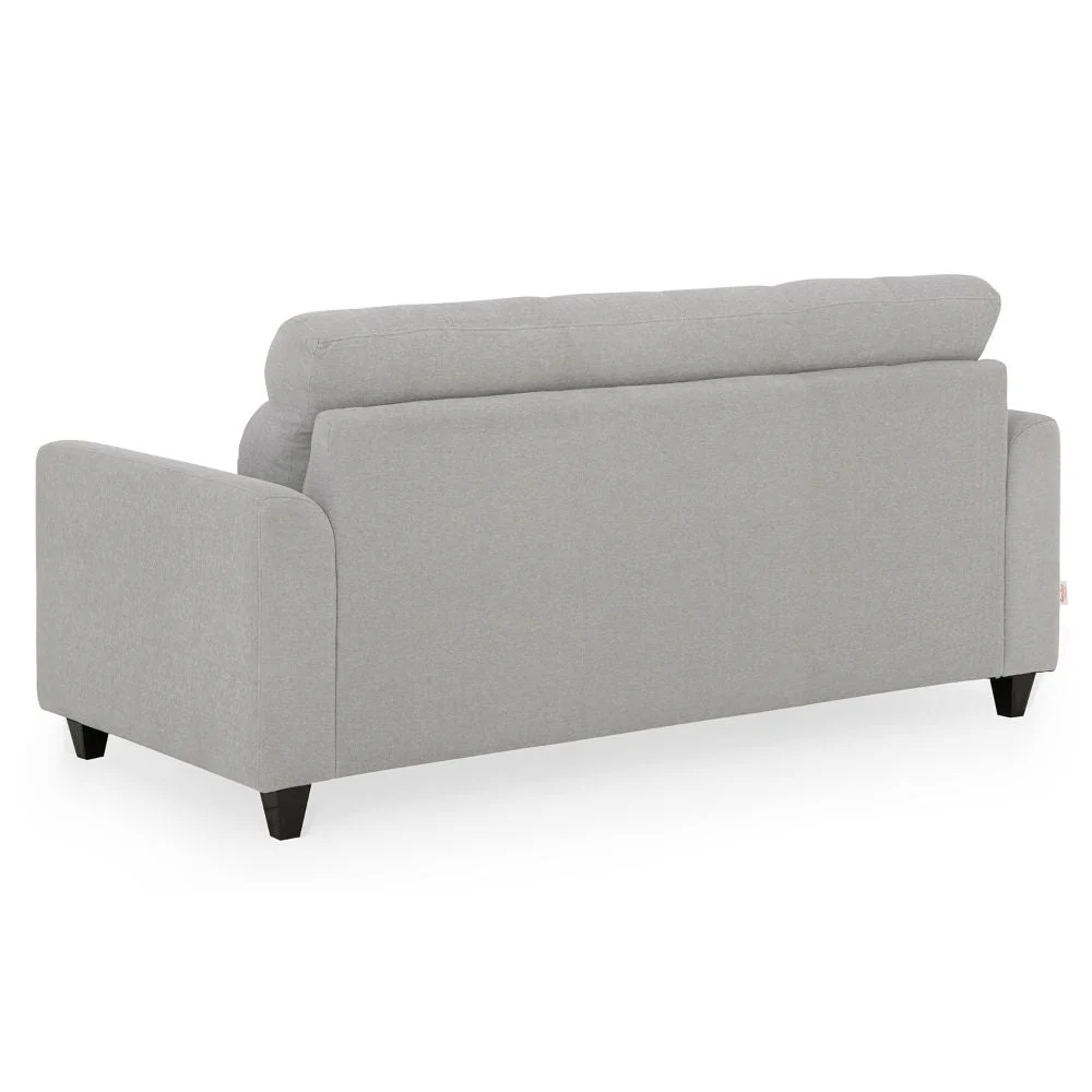 Zivo Plus Cloudy Gray Fabric Sofa Set 3 Seater Sofa with Lounger - Image 12