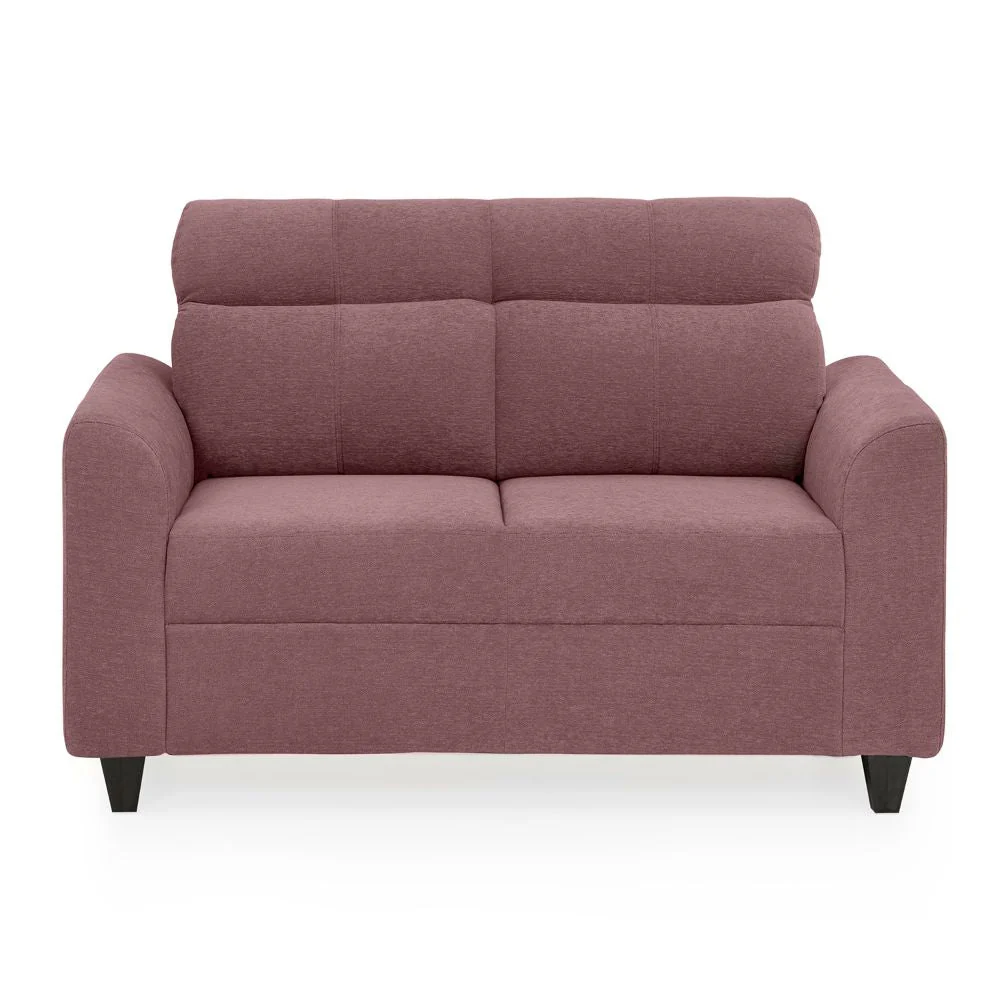 Zivo Plus Dusky Pink Fabric 2 Seater Sofa - Image 2