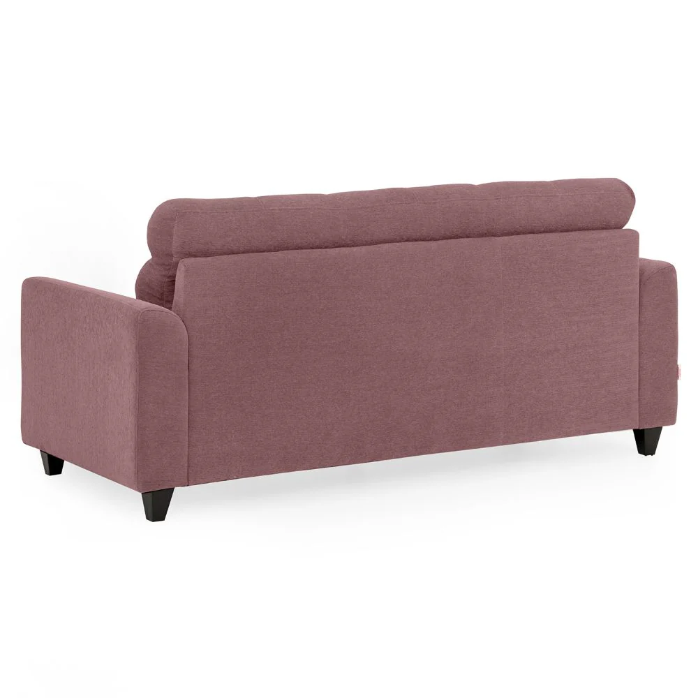 Zivo Plus Dusky Pink Fabric Sofa Set 3 Seater Sofa - Image 10