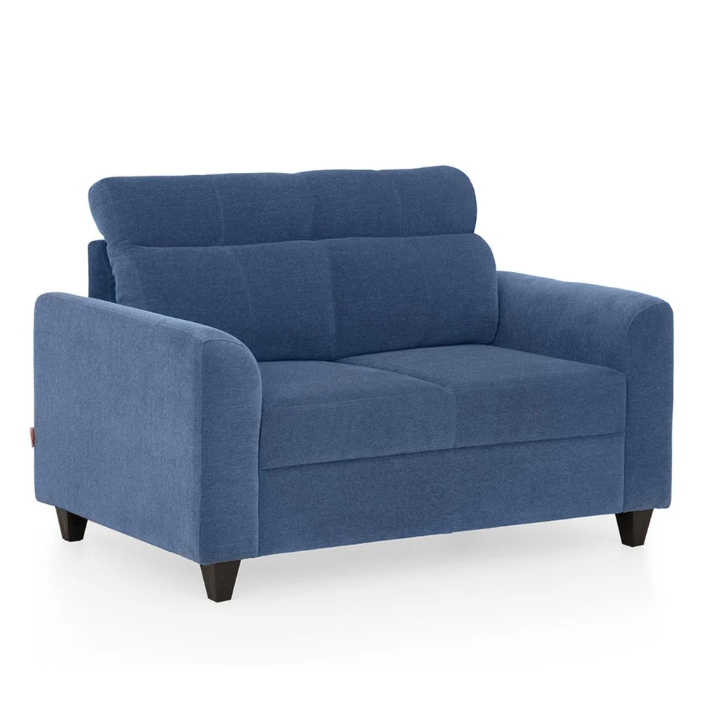 Zivo Plus Twilight Blue Fabric 2 Seater Sofa - Image 3