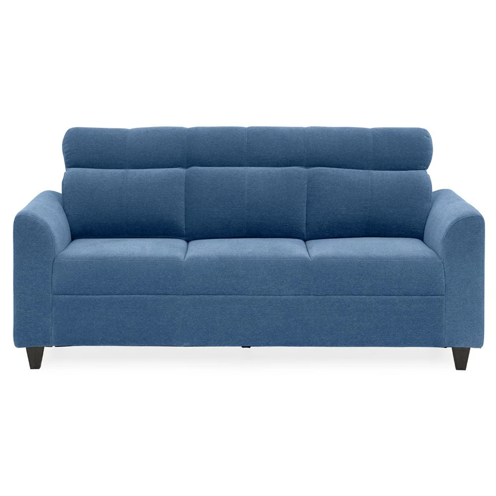 Zivo Plus Twilight Blue Fabric Sofa Set 3 Seater Sofa - Image 2